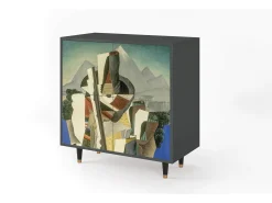 Aparador - 94x96x48 cm - BS3 - The Cubist Paintings , Antracita