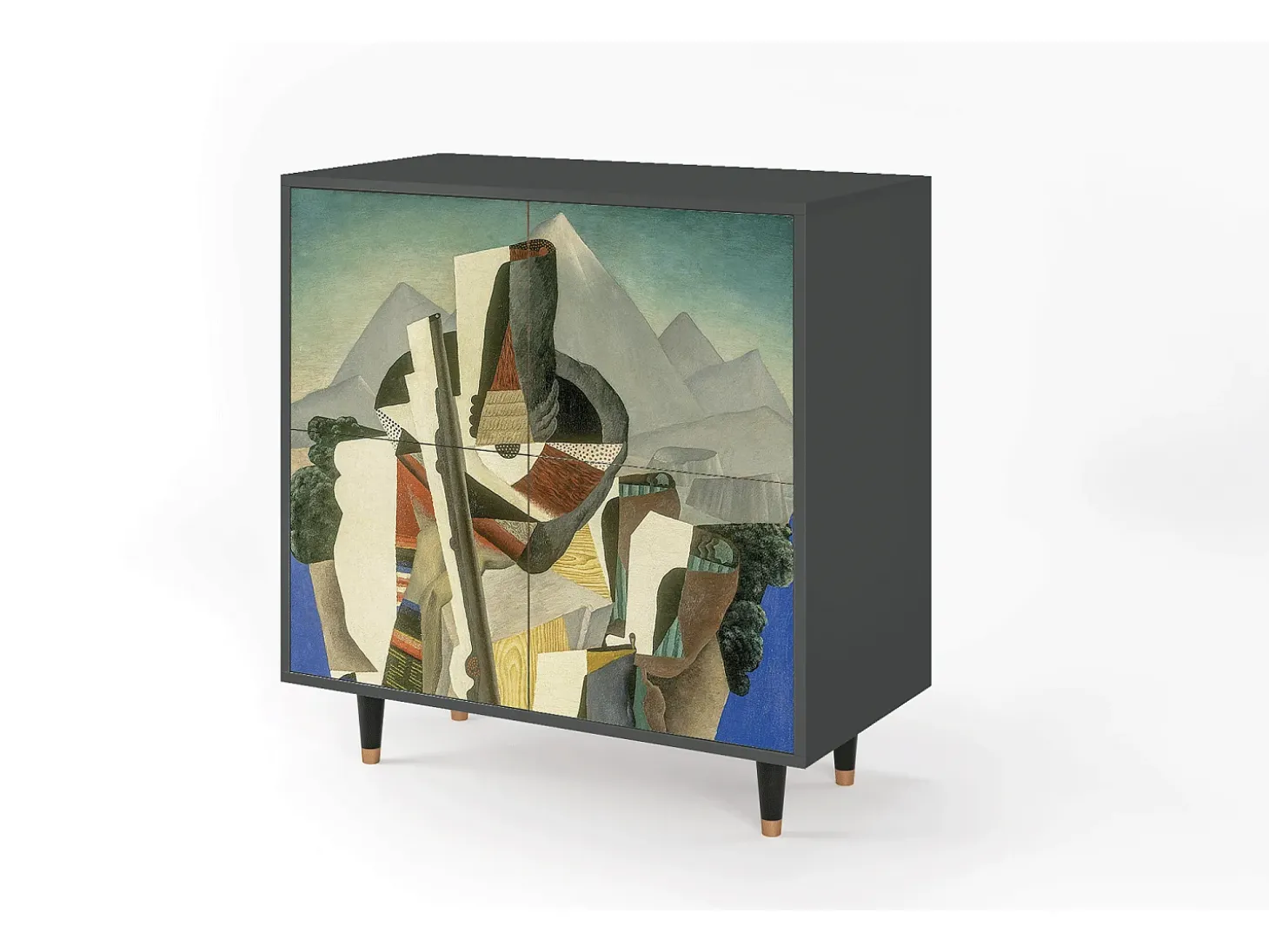 Aparador - 94x96x48 cm - BS3 - The Cubist Paintings , Antracita