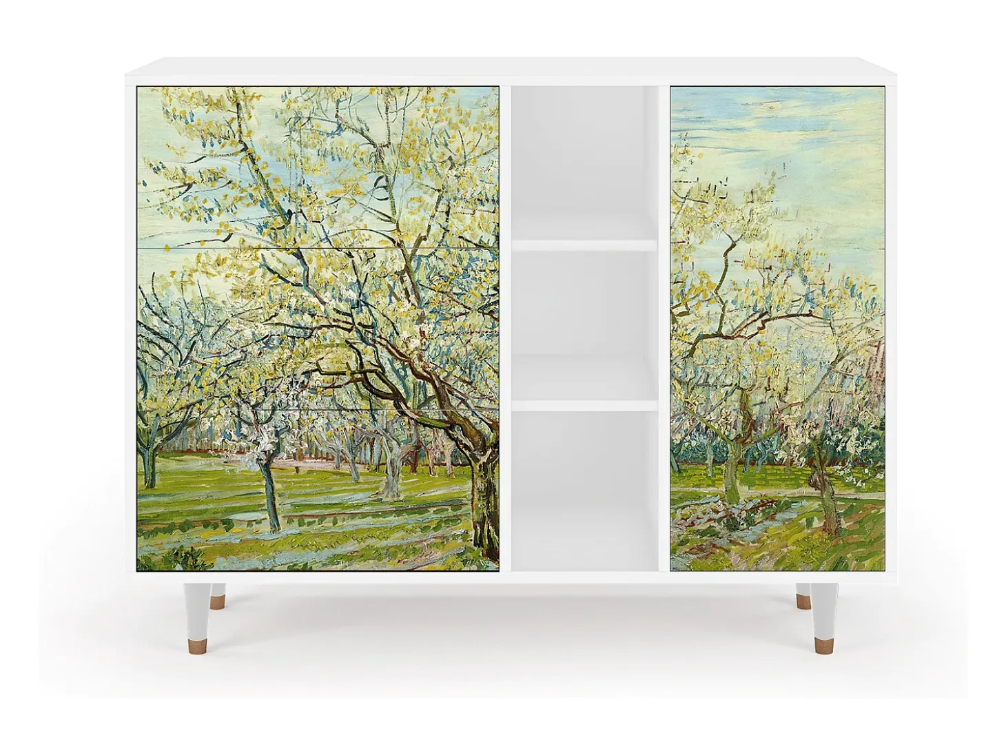 Aparador - 125x98x48 cm - BS2 - The Blanco Orchard, Blanco