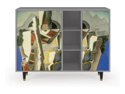 Aparador - 125x98x48 cm - BS2 - The Cubist Paintings , Gris