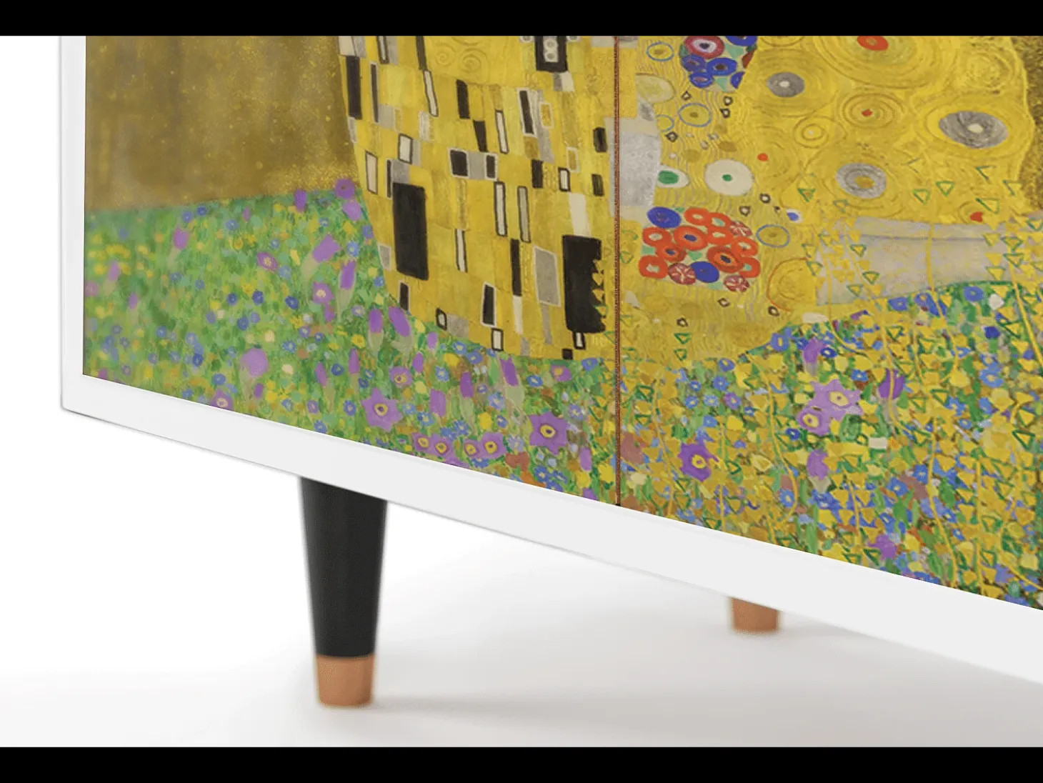 Aparador - 94x96x48 cm - BS3 - The Kiss by Klimt , Blanco