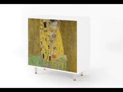Aparador - 94x96x48 cm - BS3 - The Kiss by Klimt , Blanco