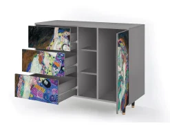 Aparador - 125x98x48 cm - BS2 - The Maiden by Klimt, Gris