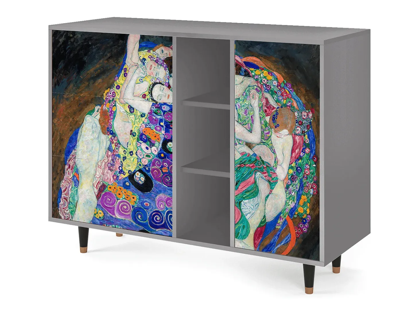 Aparador - 125x98x48 cm - BS2 - The Maiden by Klimt, Gris