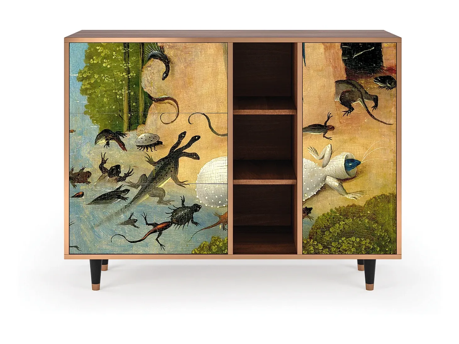 Aparador - 125x98x48 cm - BS2 - The Garden by Bosch, Nogal