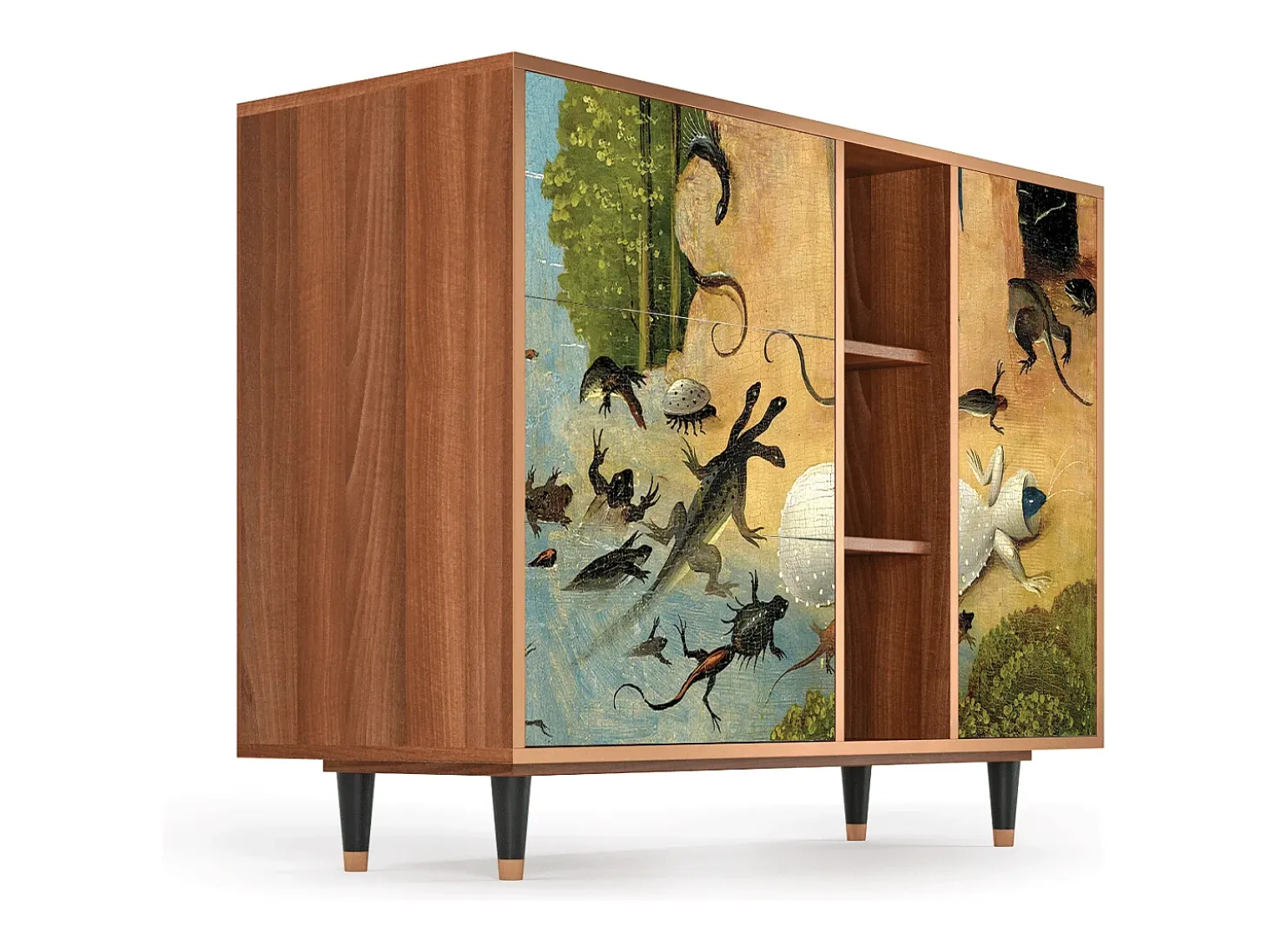 Aparador - 125x98x48 cm - BS2 - The Garden by Bosch, Nogal