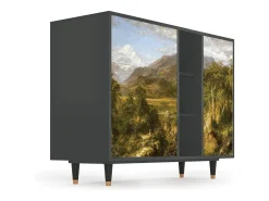 Aparador - 125x98x48 cm - BS2 - The Heart of the Andes , Antracita