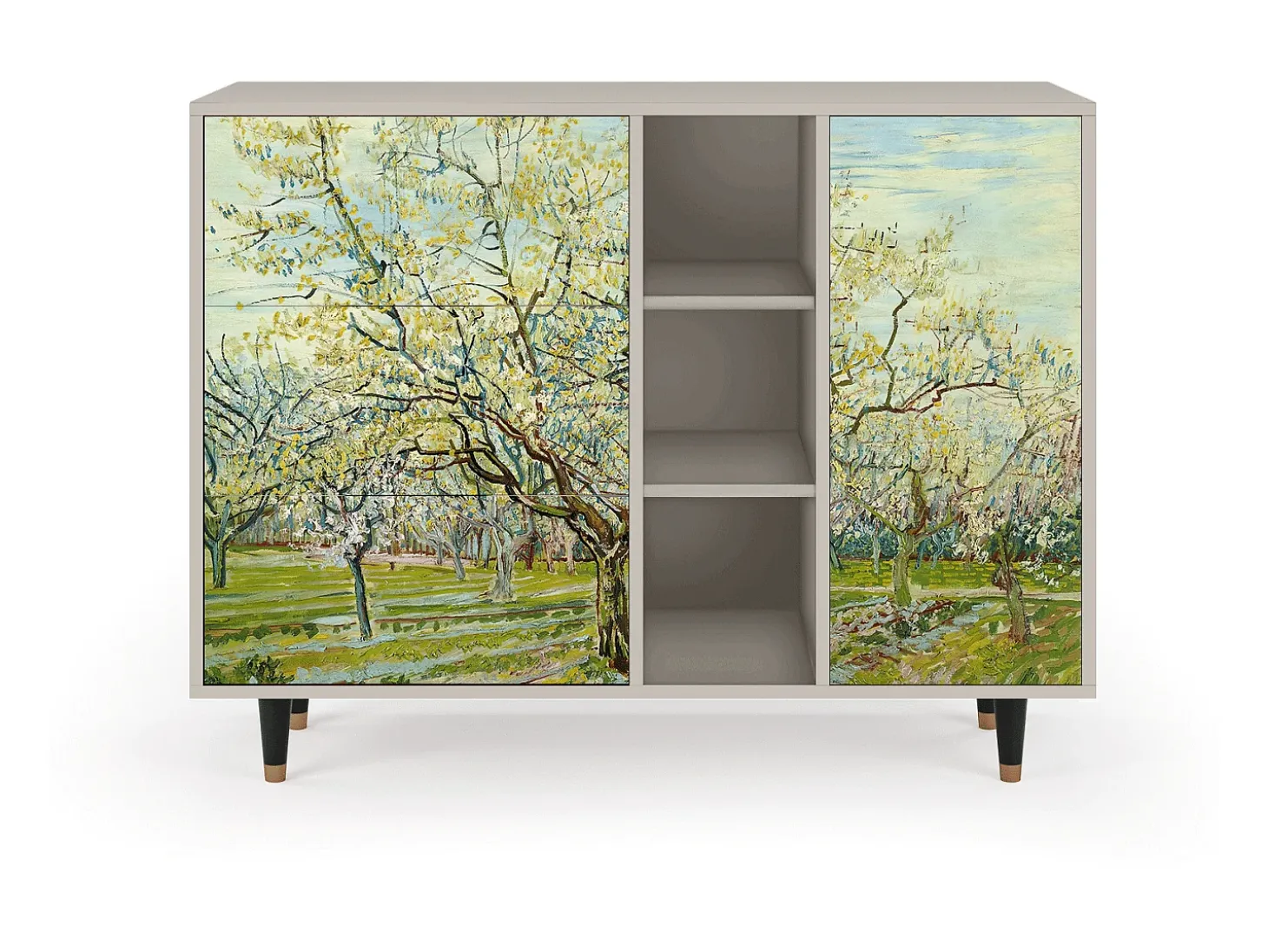 Aparador - 125x98x48 cm - BS2 - The Blanco Orchard, Arena
