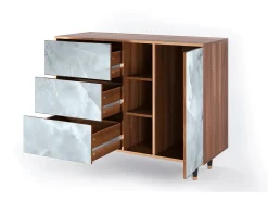 Aparador - 125x98x48 cm - BS2 - The Onyx, Nogal