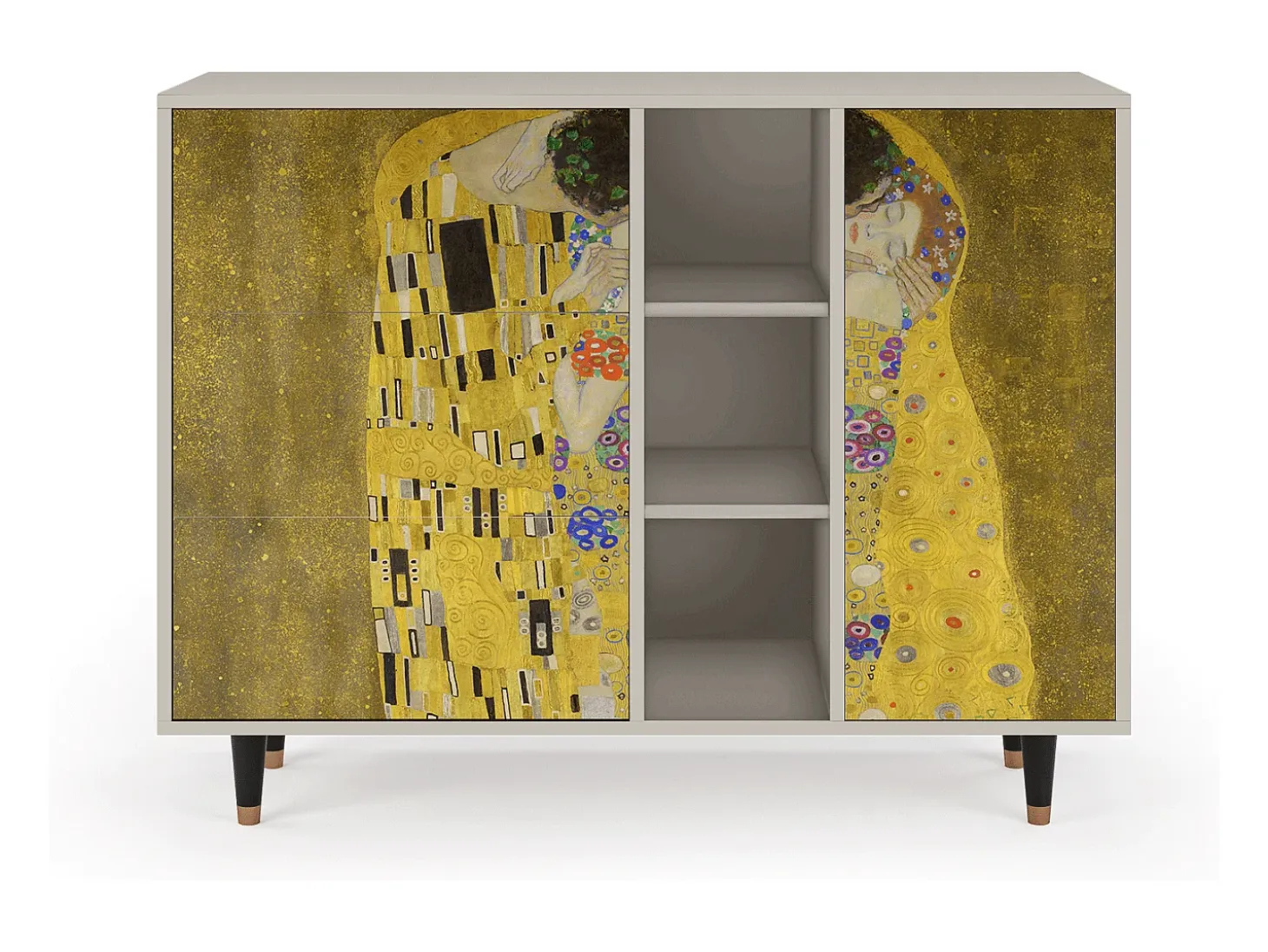Aparador - 125x98x48 cm - BS2 - The Kiss by Klimt , Arena
