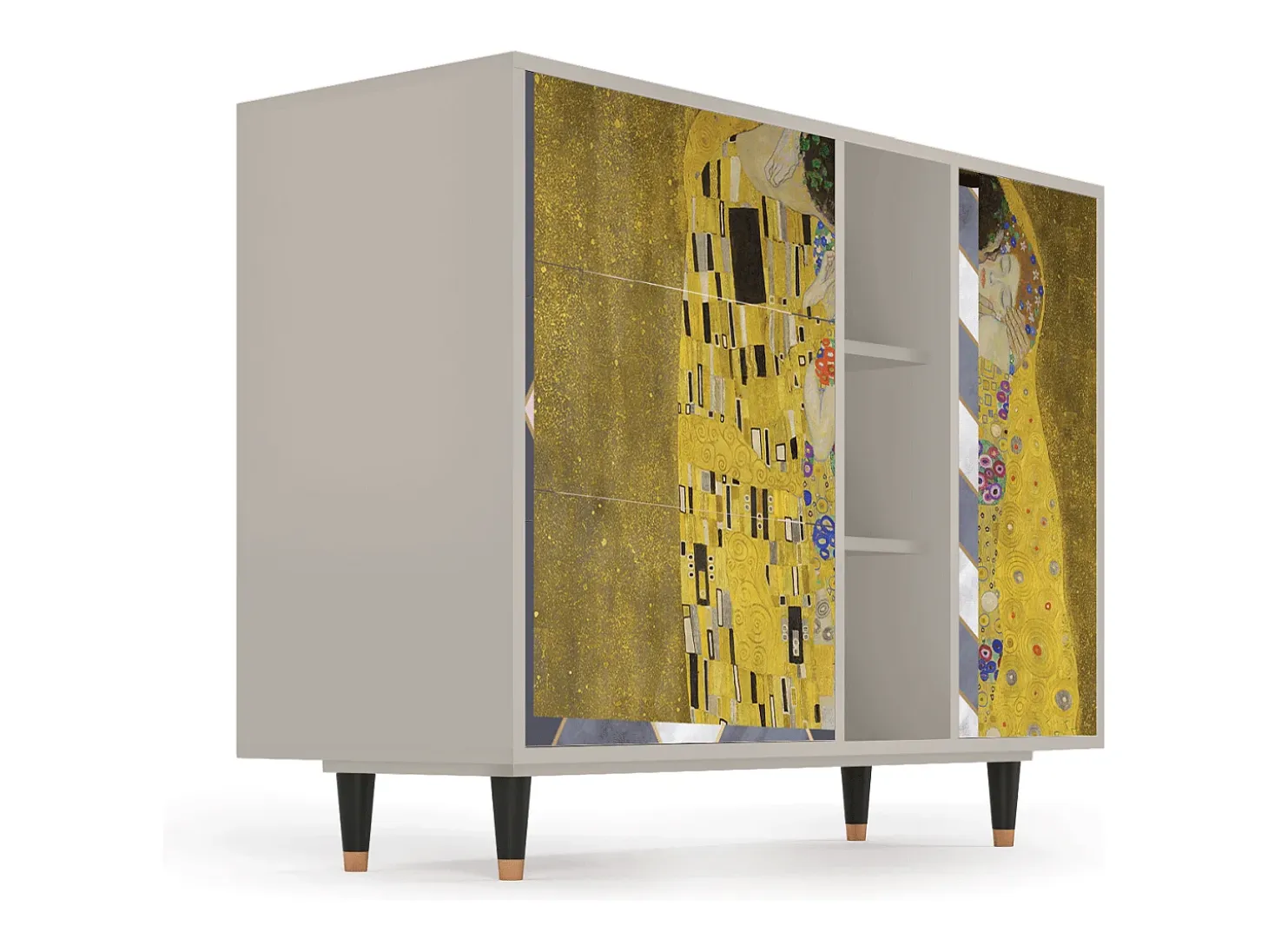 Aparador - 125x98x48 cm - BS2 - The Kiss by Klimt , Arena