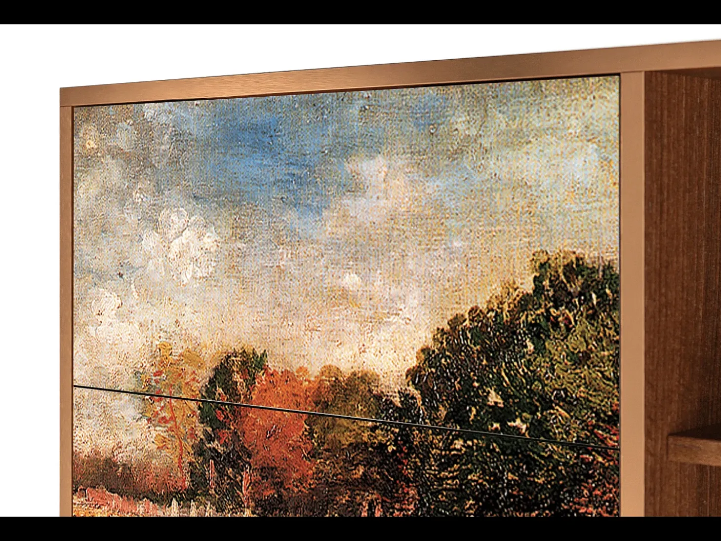 Aparador - 125x98x48 cm - BS2 - The Banks, Nogal