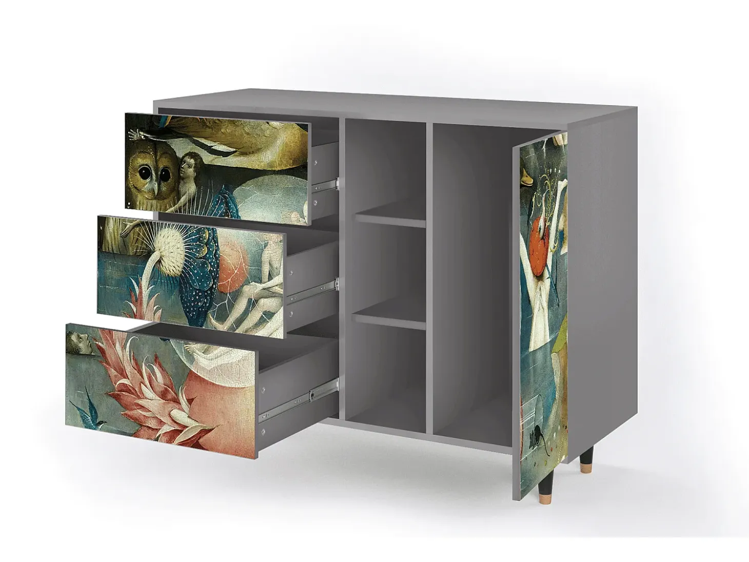 Aparador - 125x98x48 cm - BS2 - The Garden Of by Bosch, Gris
