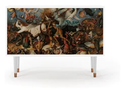Aparador - 115x85x48 cm - BS4 - The Fall, Blanco