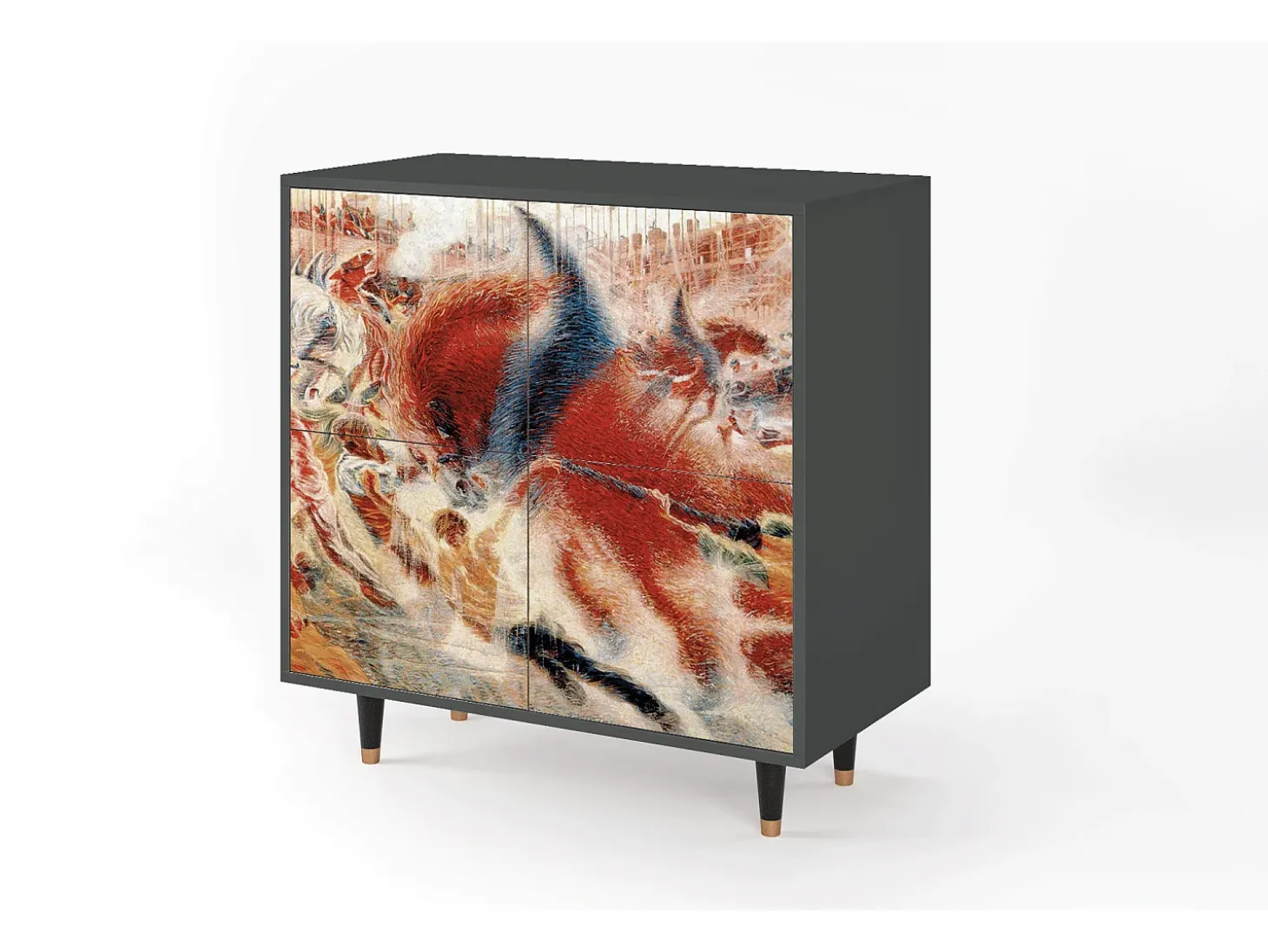 Aparador - 94x96x48 cm - BS3 - The City Rises, Antracita