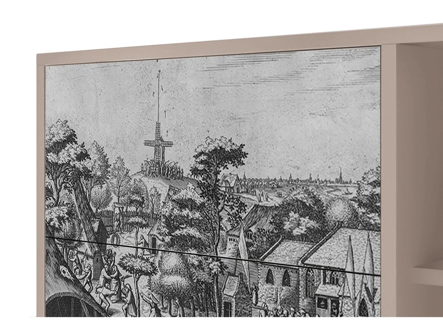 Aparador - 125x98x48 cm - BS2 - The Festival of Saint, Latte