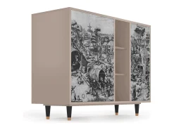 Aparador - 125x98x48 cm - BS2 - The Festival of Saint, Latte