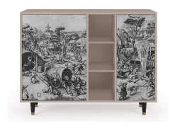 Aparador - 125x98x48 cm - BS2 - The Festival of Saint, Latte