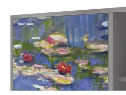 Aparador - 125x98x48 cm - BS2 - The water lily pond , Gris