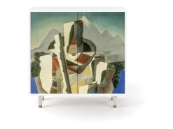 Aparador - 94x96x48 cm - BS3 - The Cubist Paintings , Blanco