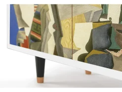 Aparador - 94x96x48 cm - BS3 - The Cubist Paintings , Blanco