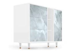 Aparador - 125x98x48 cm - BS2 - The Onyx, Blanco