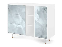 Aparador - 125x98x48 cm - BS2 - The Onyx, Blanco