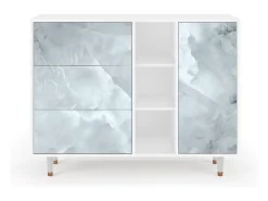 Aparador - 125x98x48 cm - BS2 - The Onyx, Blanco