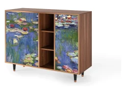 Aparador - 125x98x48 cm - BS2 - The water lily pond , Nogal