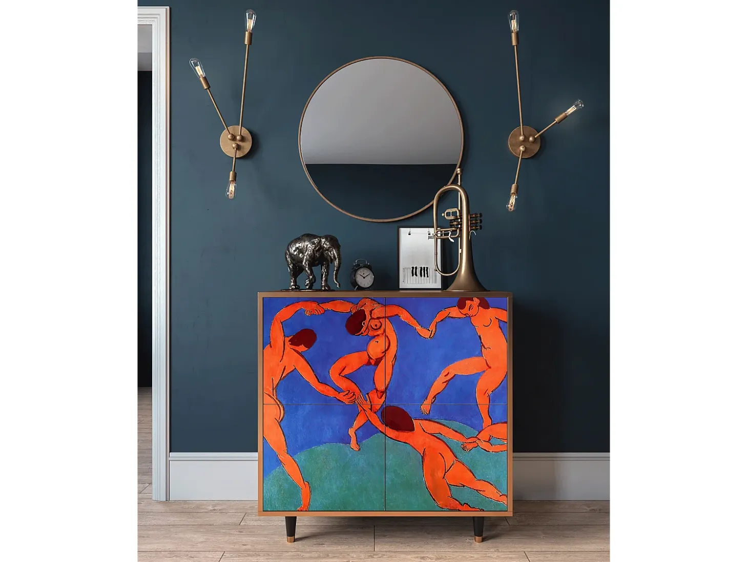 Aparador - 94x96x48 cm - BS3 - The Dance by Matisse , Nogal