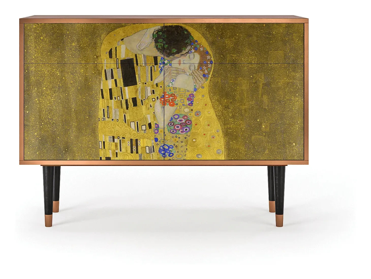 Aparador - 115x85x48 cm - BS4 - The Kiss by Klimt , Nogal