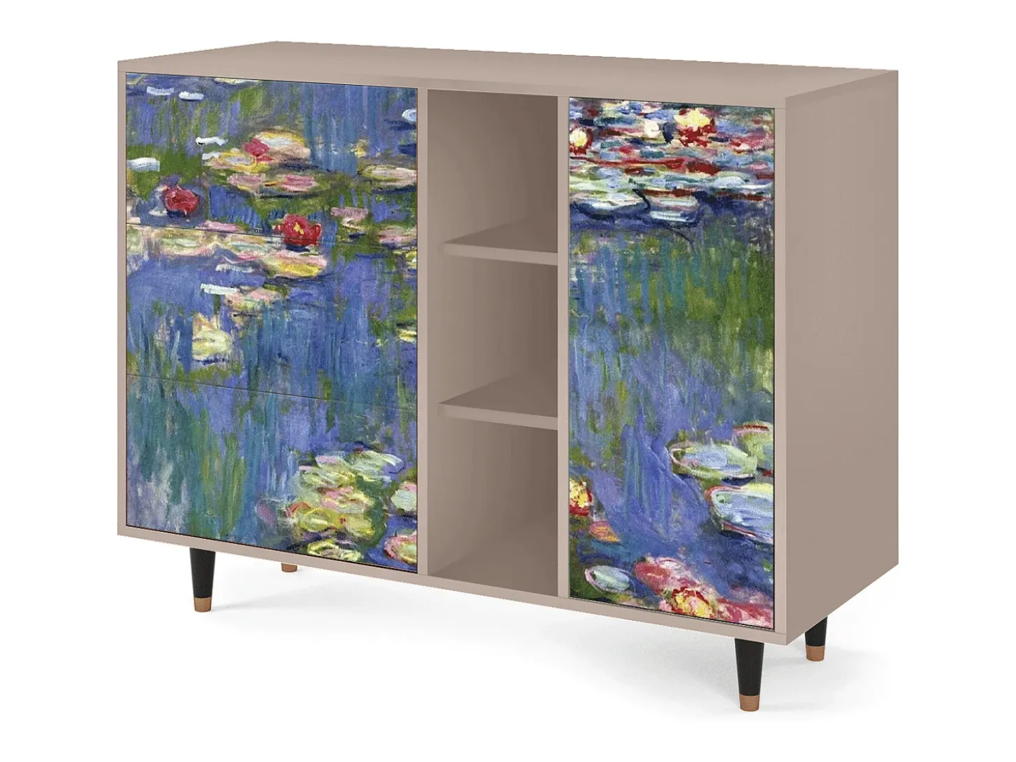 Aparador - 125x98x48 cm - BS2 - The water lily pond , Latte