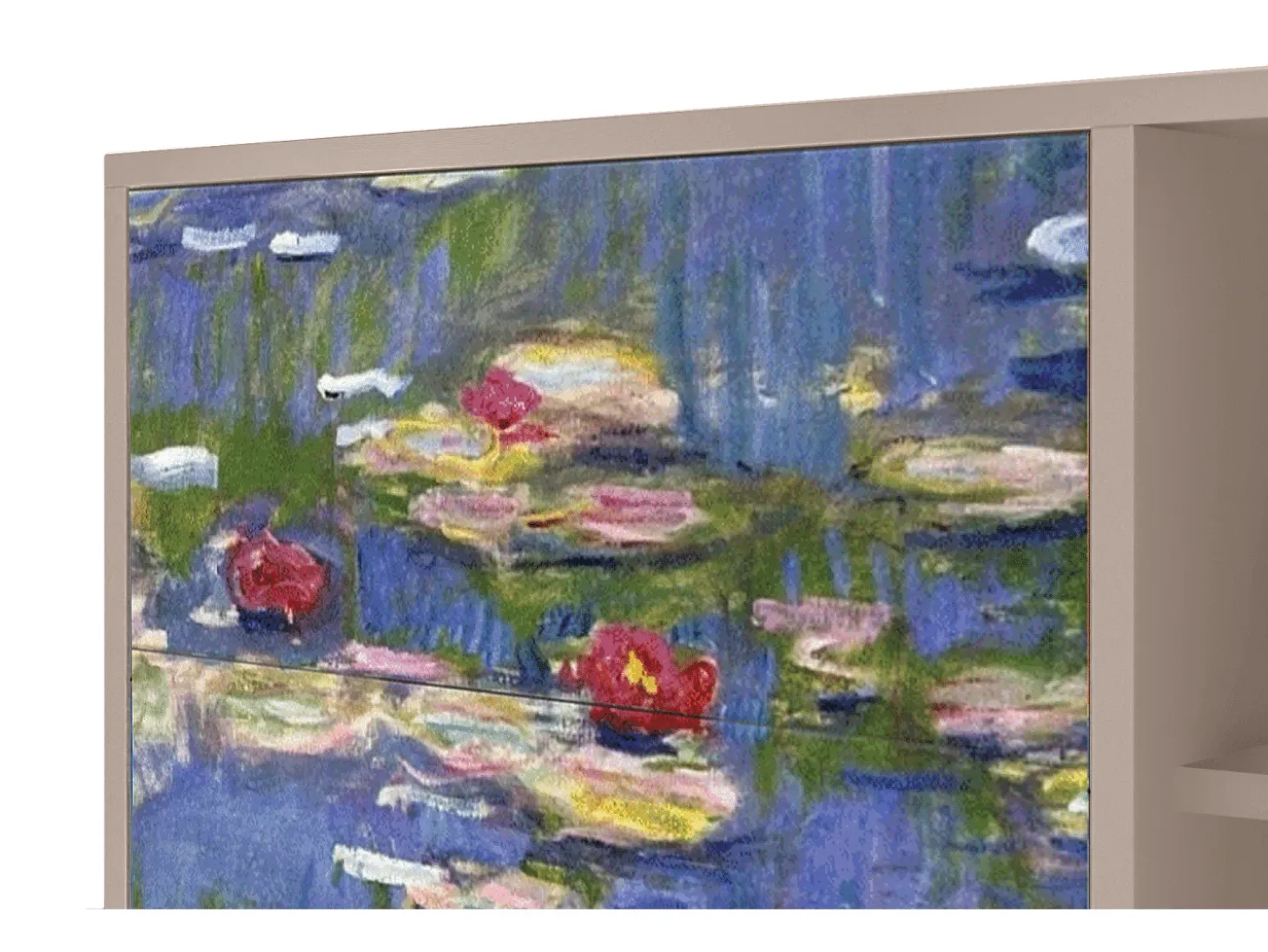 Aparador - 125x98x48 cm - BS2 - The water lily pond , Latte