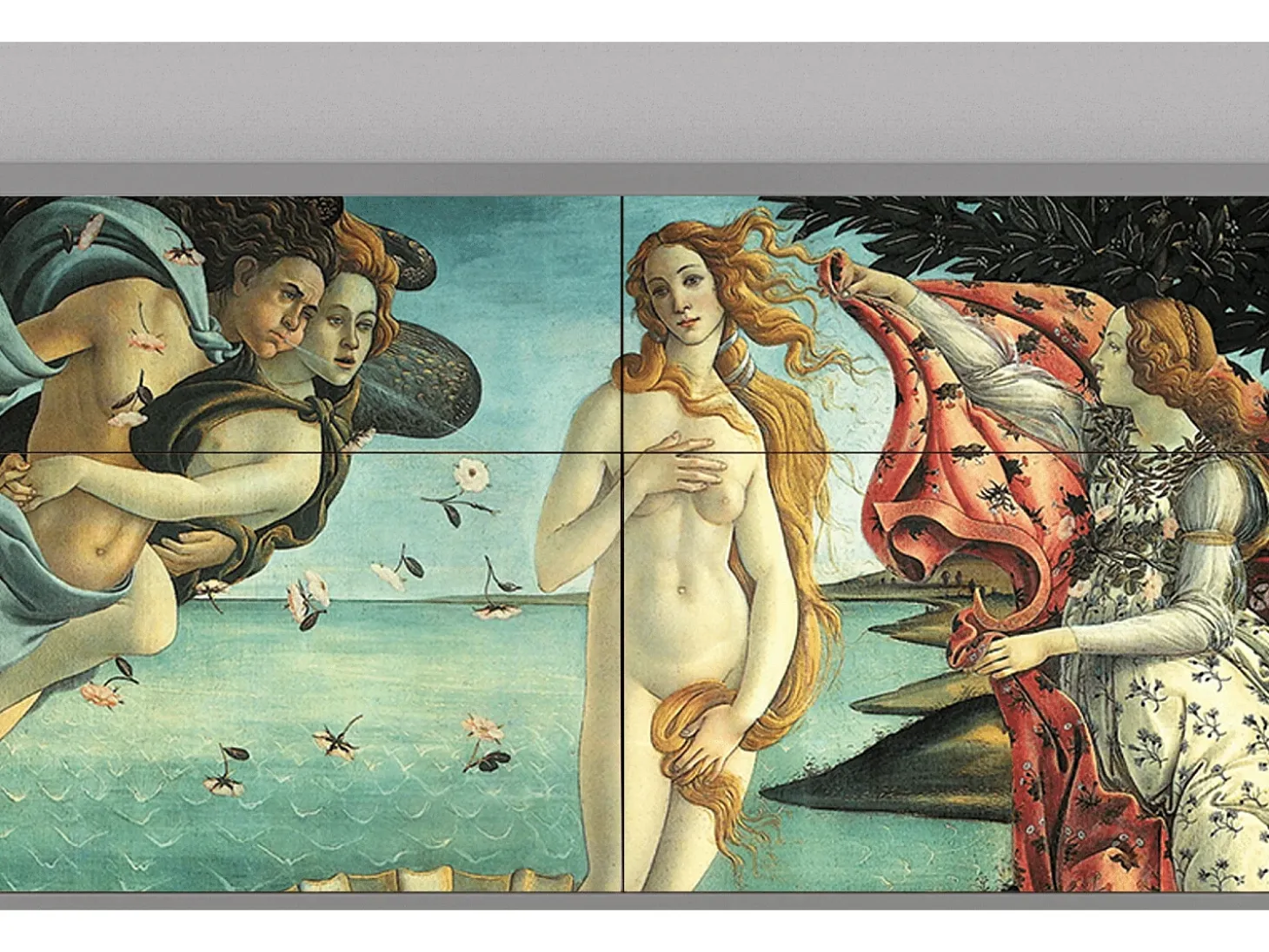 Aparador - 115x85x48 cm - BS4 - The Birth of Venus, Gris