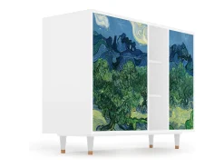 Aparador - 125x98x48 cm - BS2 - The Oil Trees, Blanco