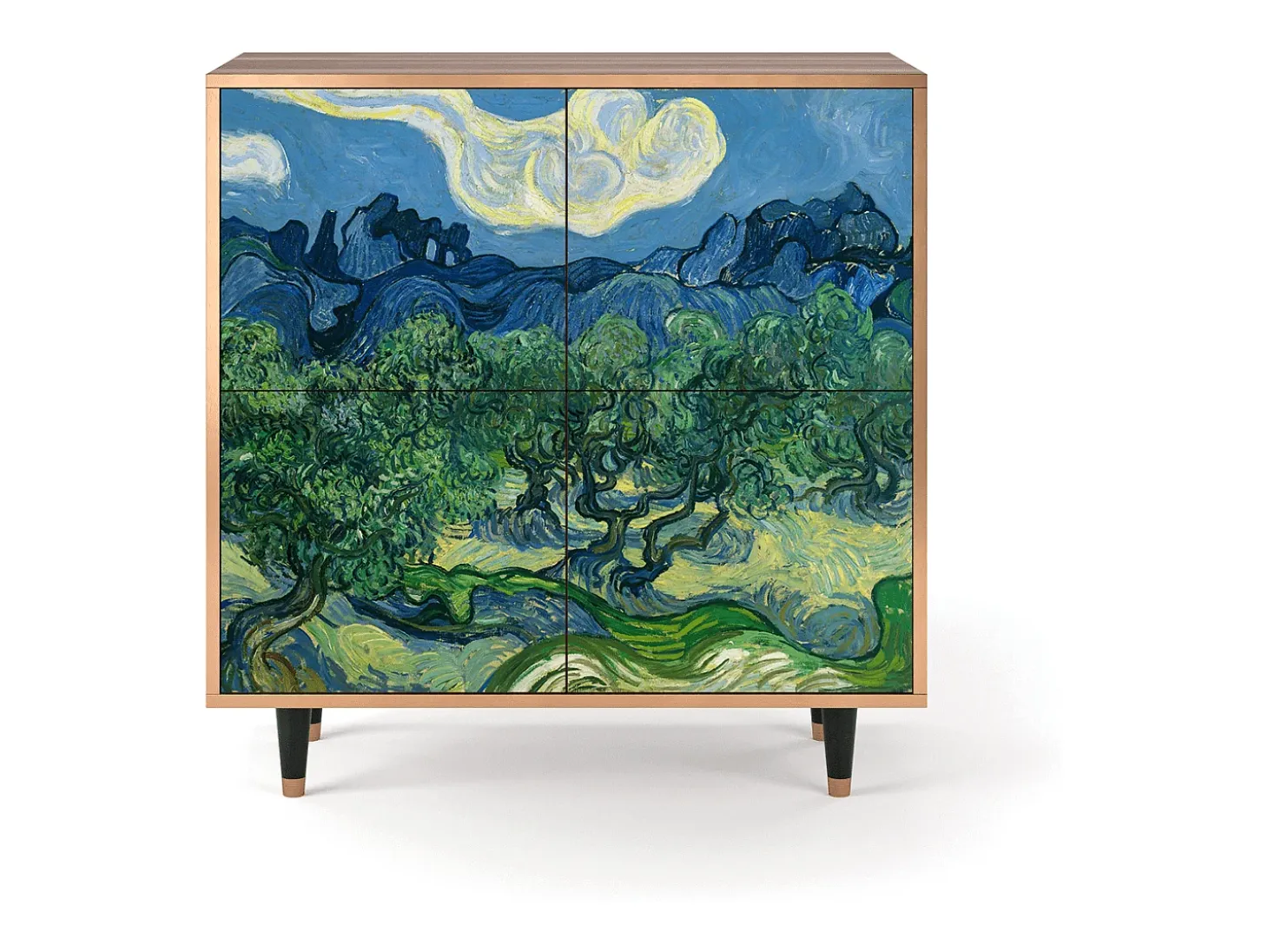 Aparador - 94x96x48 cm - BS3 - The Oil Trees, Nogal