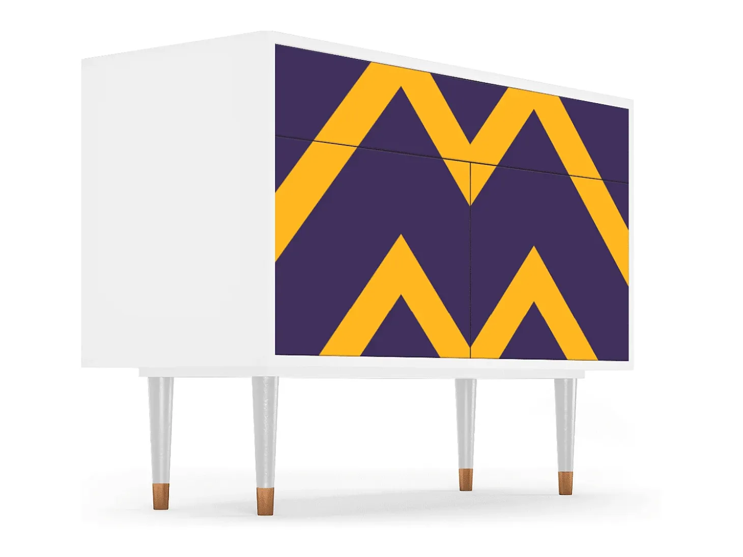Aparador - 115x85x48 cm - BS4 - The Brightest Way, Blanco