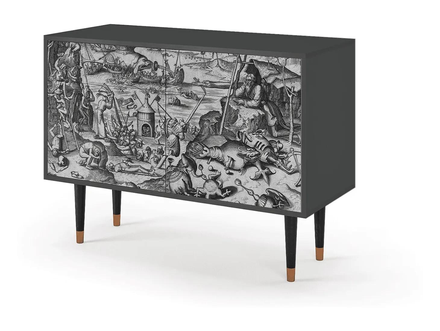 Aparador - 115x85x48 cm - BS4 - The Temptation, Antracita