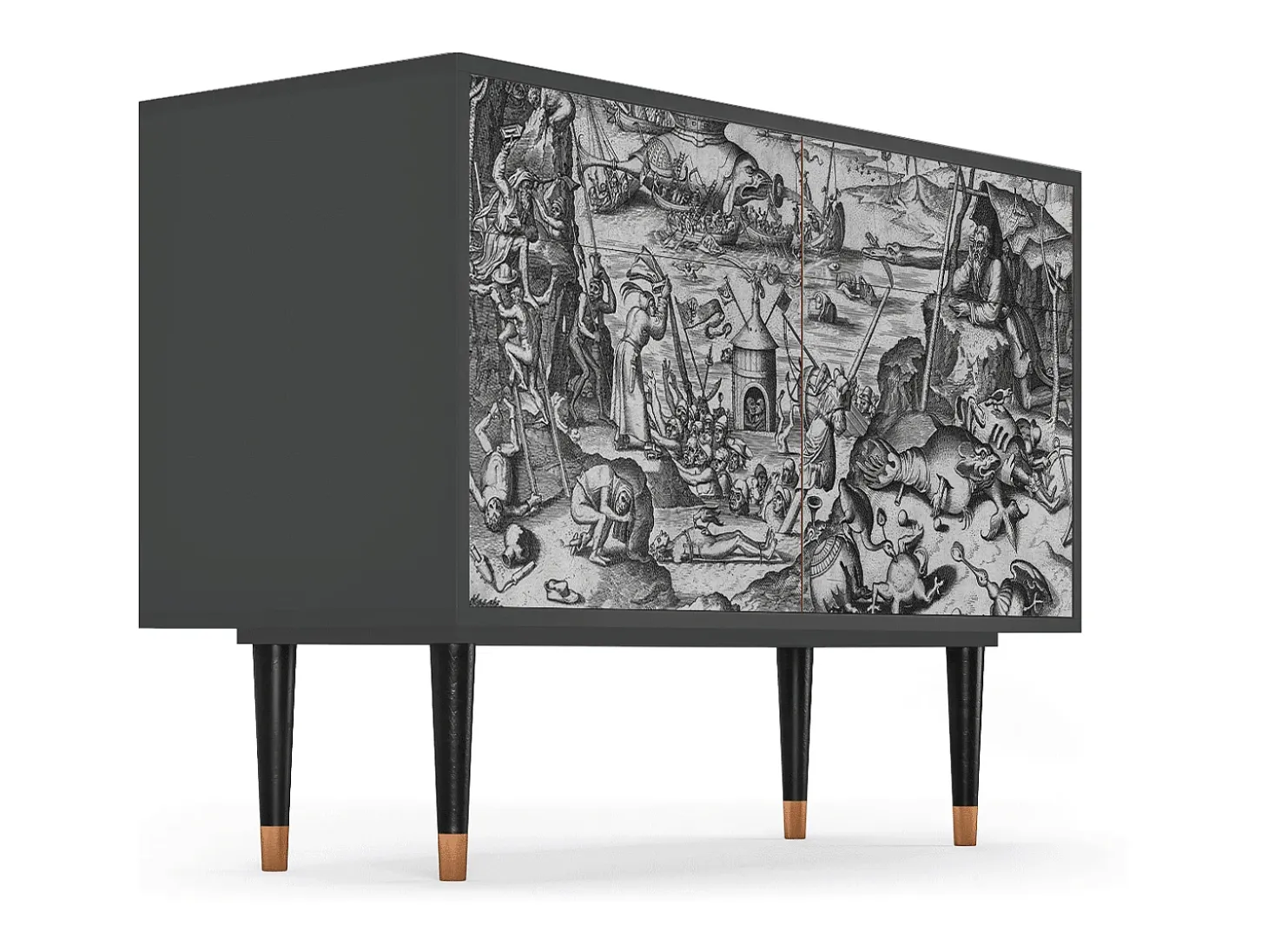 Aparador - 115x85x48 cm - BS4 - The Temptation, Antracita
