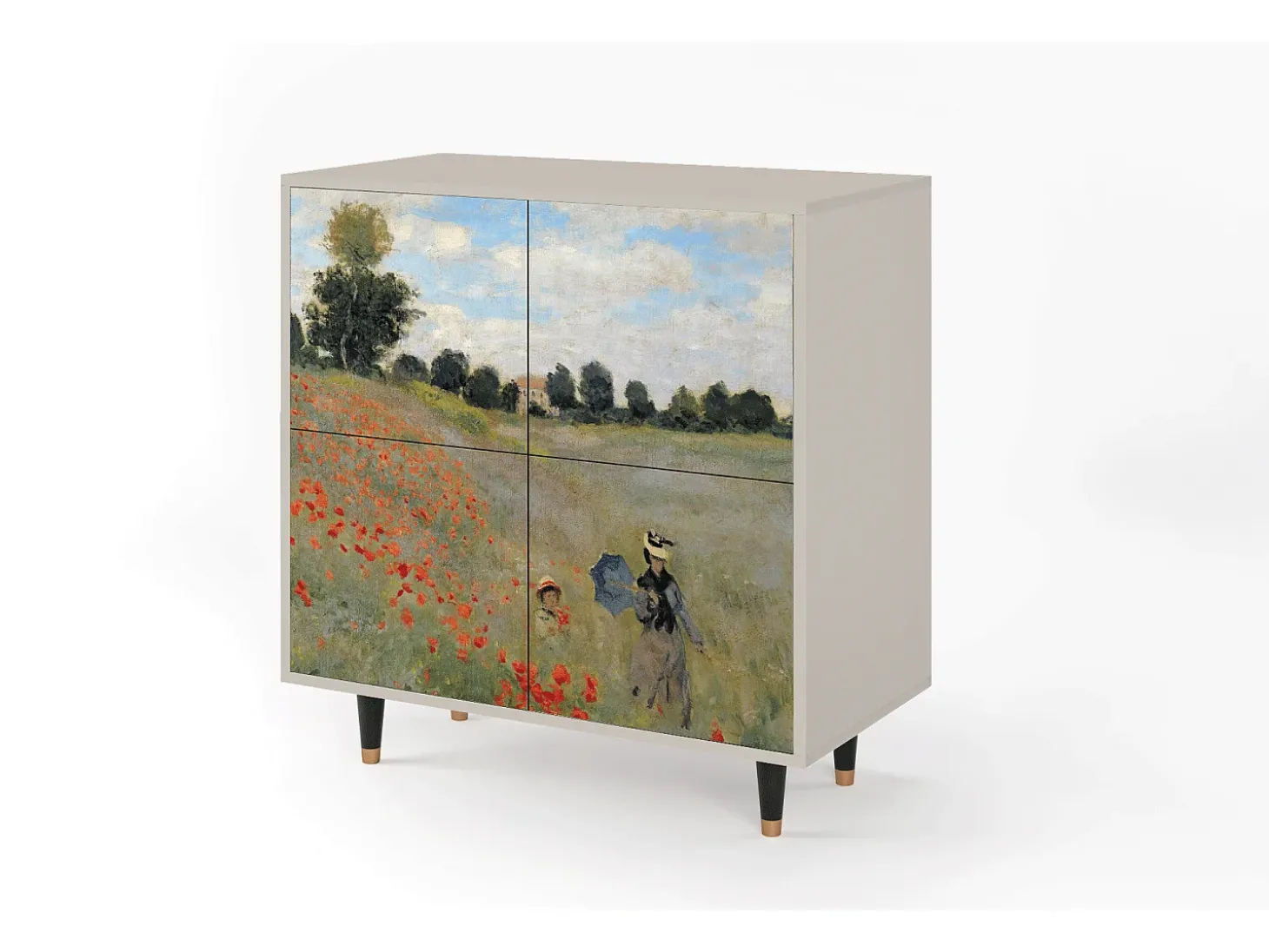 Aparador - 94x96x48 cm - BS3 - The Poppy Field , Arena
