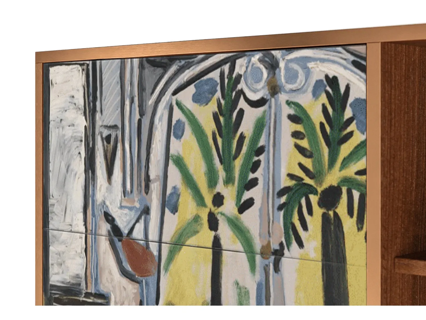 Aparador - 125x98x48 cm - BS2 - The Studio , Nogal
