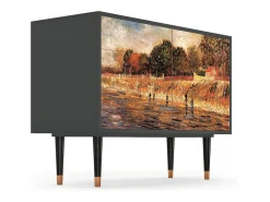 Aparador - 115x85x48 cm - BS4 - The Banks, Antracita