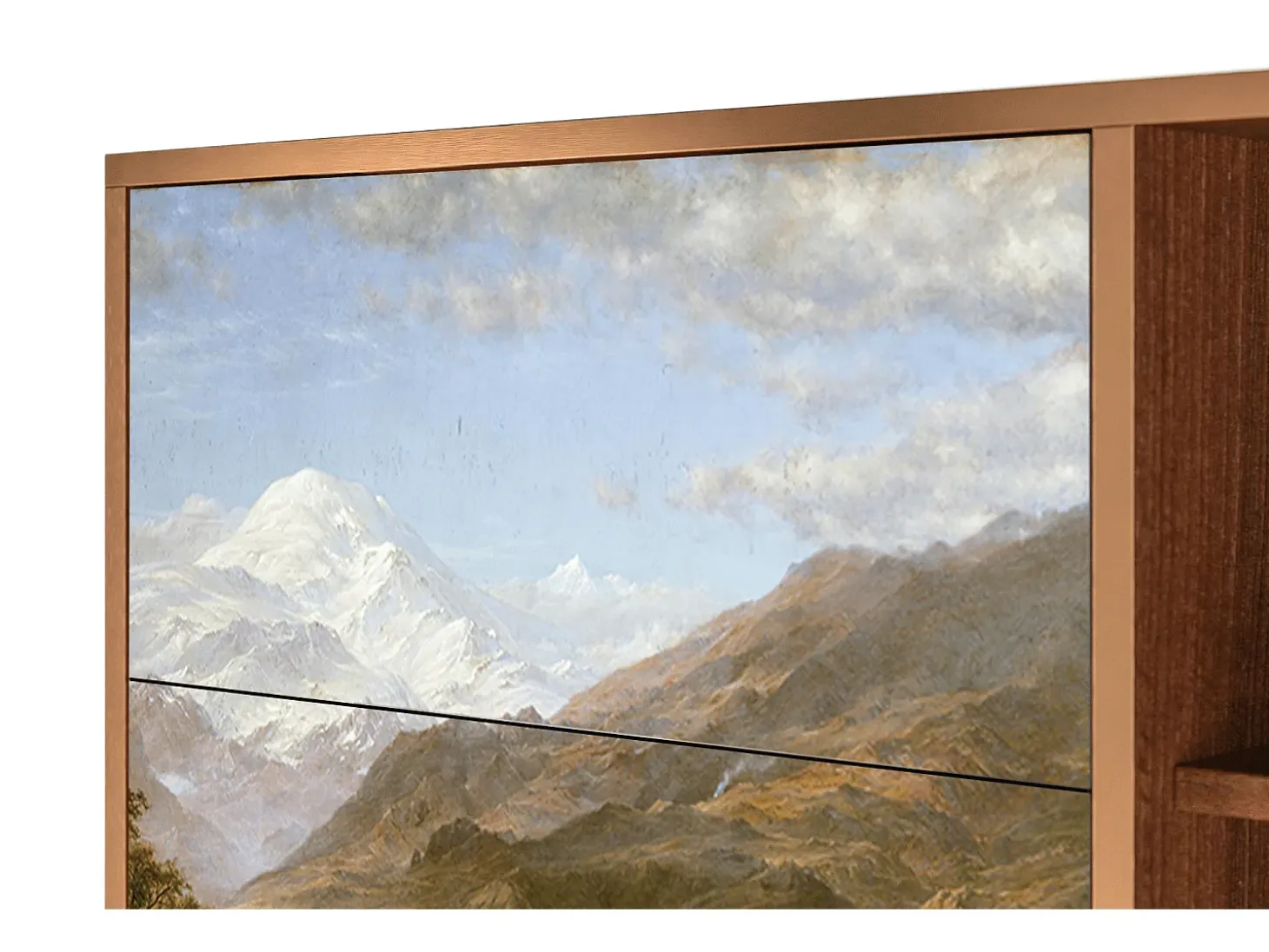 Aparador - 125x98x48 cm - BS2 - The Heart of the Andes , Nogal