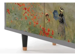 Aparador - 94x96x48 cm - BS3 - The Poppy Field , Gris