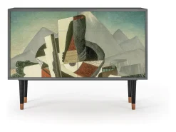 Aparador - 115x85x48 cm - BS4 - The Cubist Paintings , Antracita