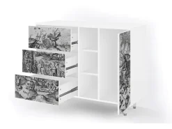 Aparador - 125x98x48 cm - BS2 - The Temptation, Blanco