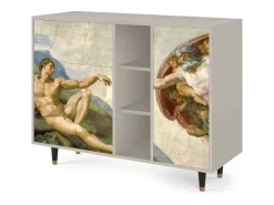 Aparador - 125x98x48 cm - BS2 - The Creation of Adam, Arena