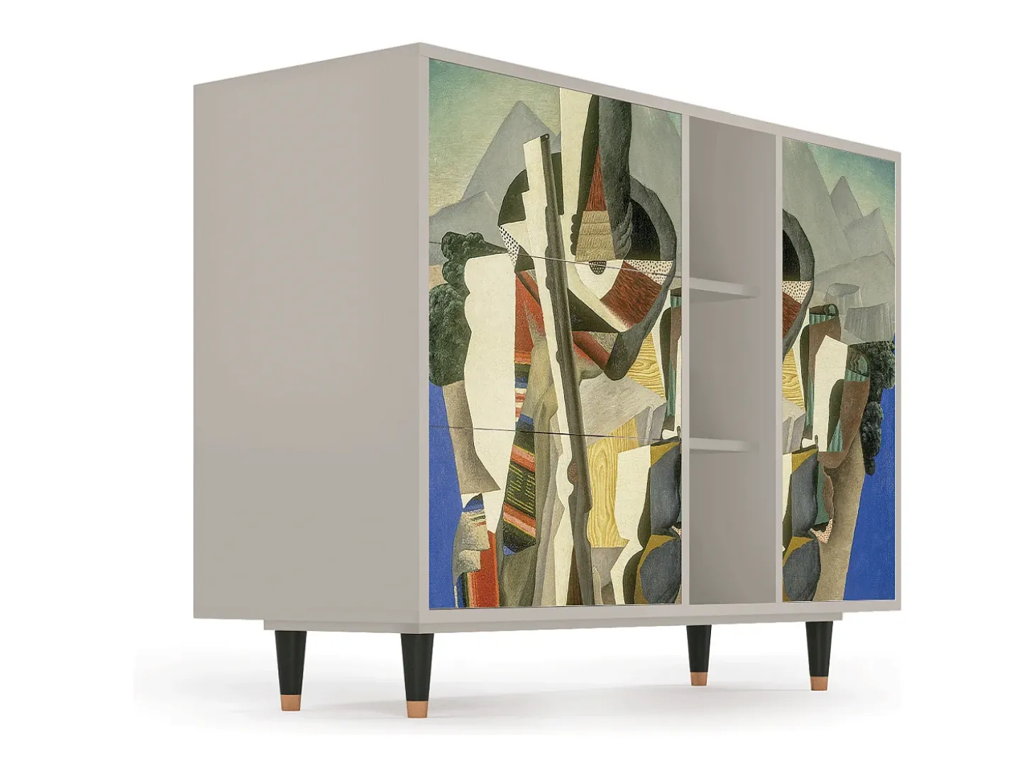 Aparador - 125x98x48 cm - BS2 - The Cubist Paintings , Arena