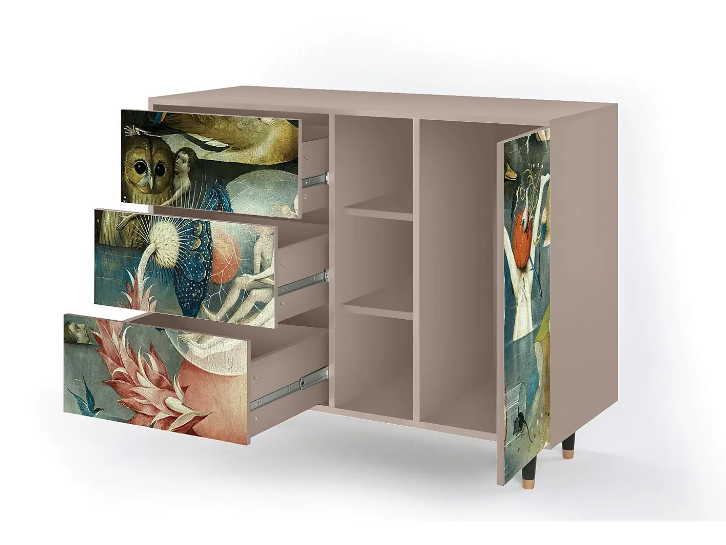 Aparador - 125x98x48 cm - BS2 - The Garden Of by Bosch, Latte