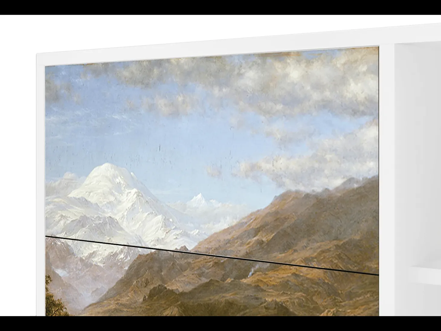 Aparador - 125x98x48 cm - BS2 - The Heart of the Andes , Blanco